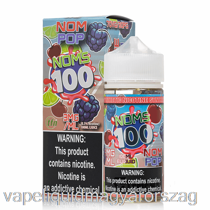 Nom Pops - Noms 100 - Nomenon E-liquids - 100 Ml 3 Mg Vape E Cigi